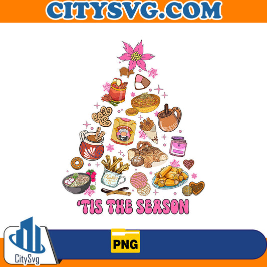 Mexican Christmas Tis the Season Png CitySvg