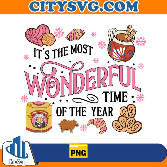 It's The Most Wonderful time of the Year Mexican Christmas Png CitySvg