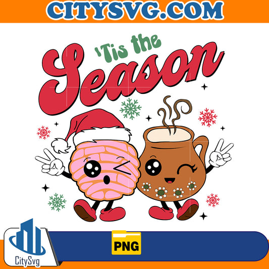 Mexican Christmas Tis the Season Png CitySvg