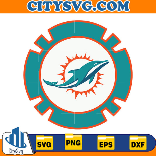 Miami Dolphins Svg