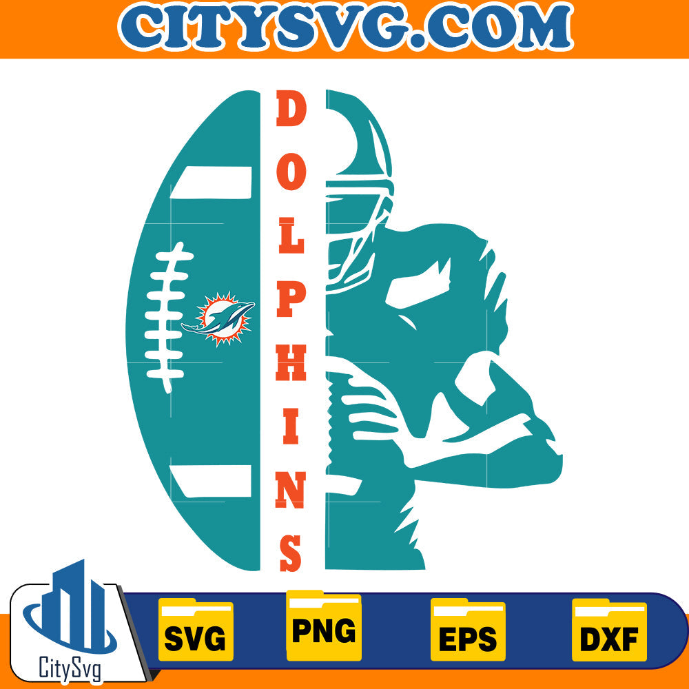 Miami Dolphins Svg