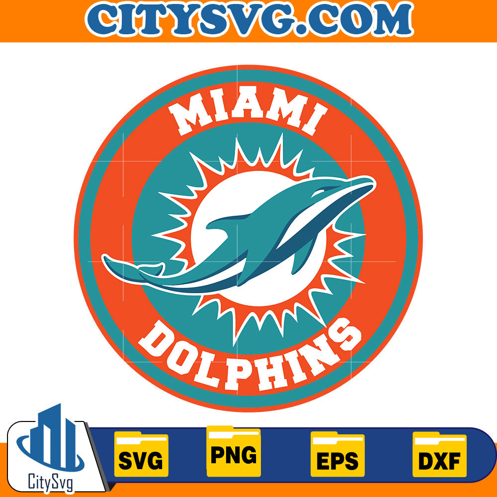 Miami Dolphins Svg