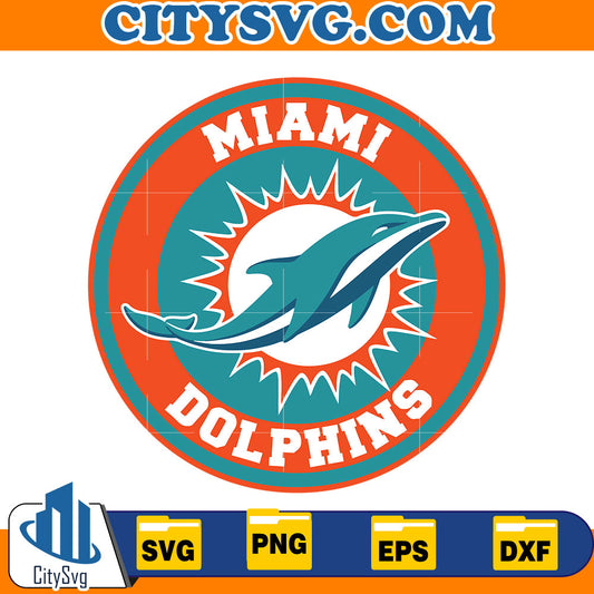 Miami Dolphins Svg