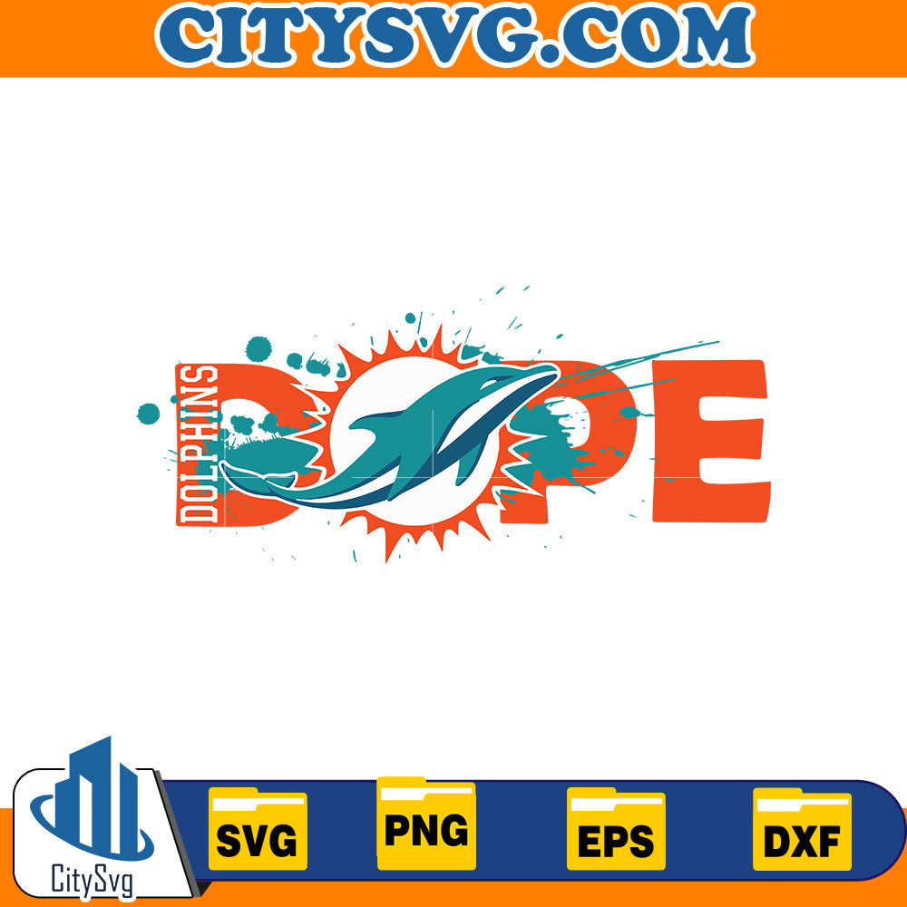 Dope Miami Dolphins Svg