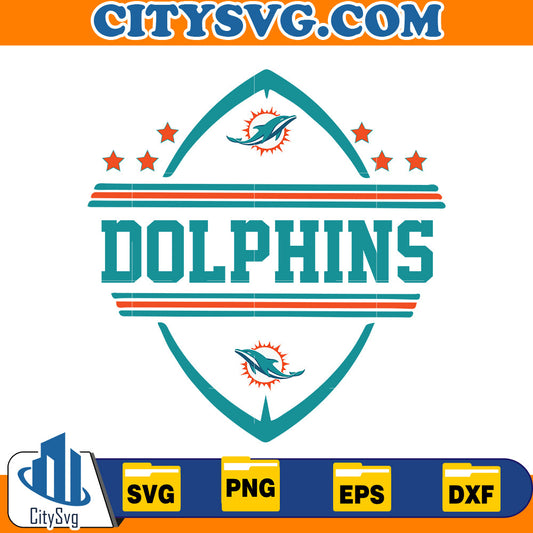 Miami Dolphins Svg