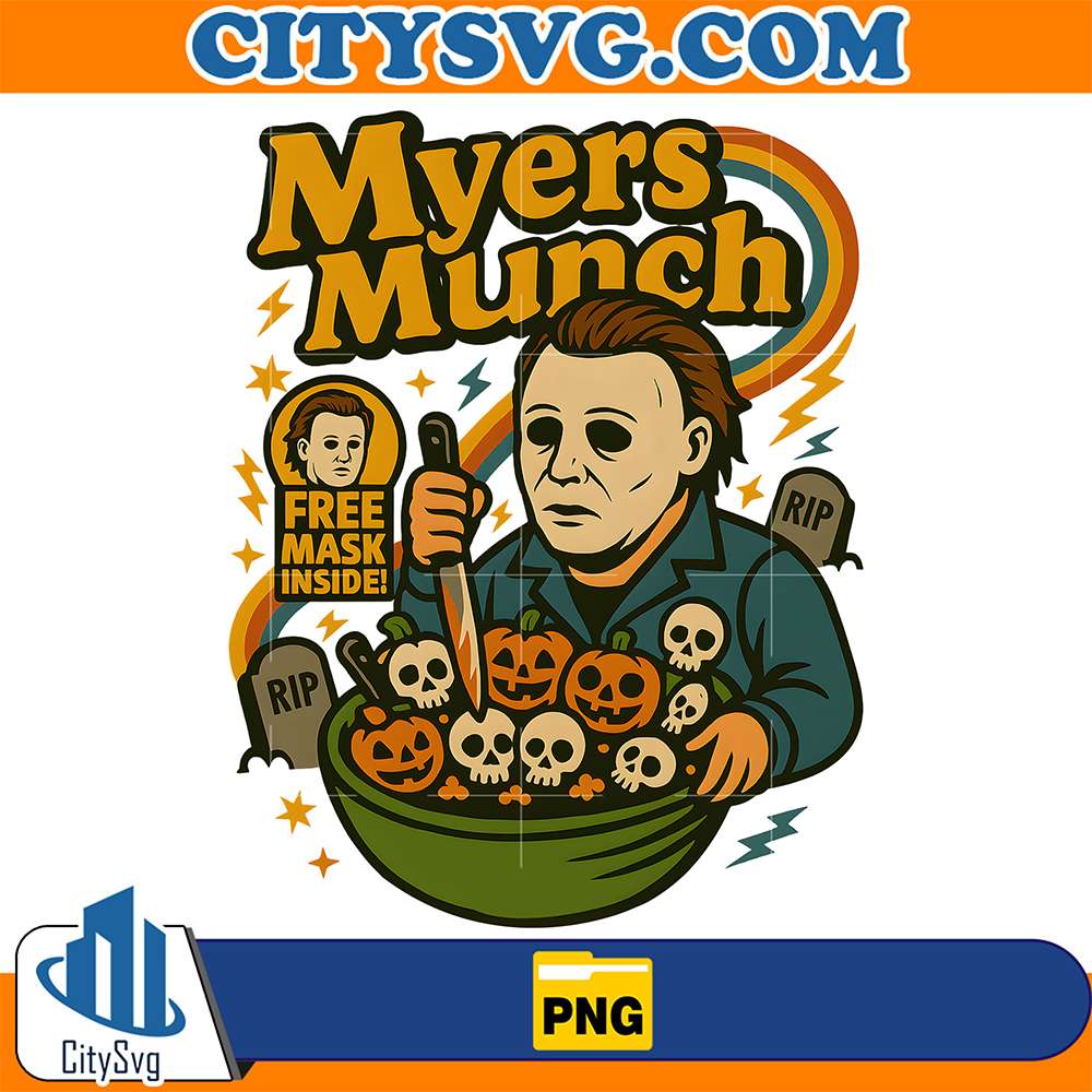 Michael-Myers-Munch-Halloween-Png