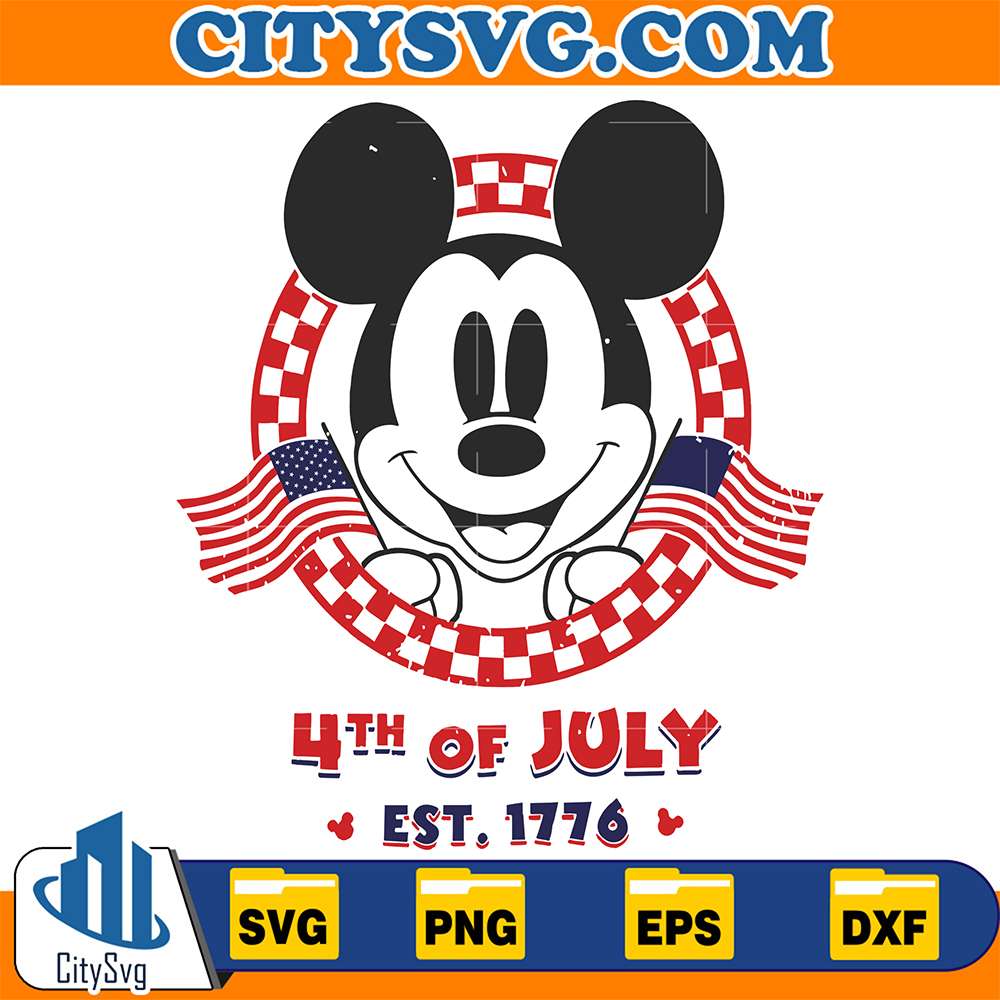 Mickey-4th-Of-July-Est-1776-Svg