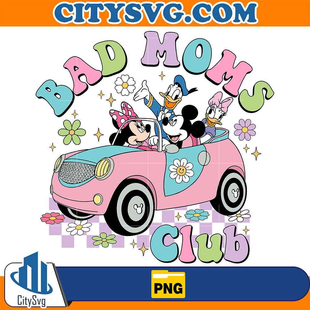Mickey-And-Family-Bad-Moms-Club-Png