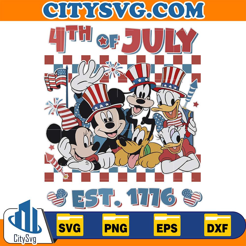 Mickey-And-Friends-Est-1776-4th-Of-July-Svg