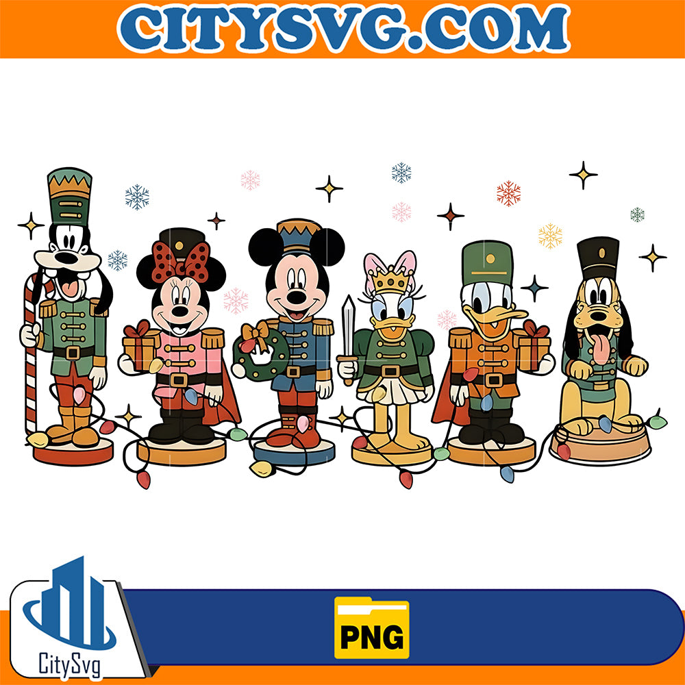 Mickey-Friends-Nutcracker-Christmas-Png