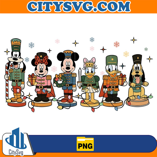 Mickey-Friends-Nutcracker-Christmas-Png