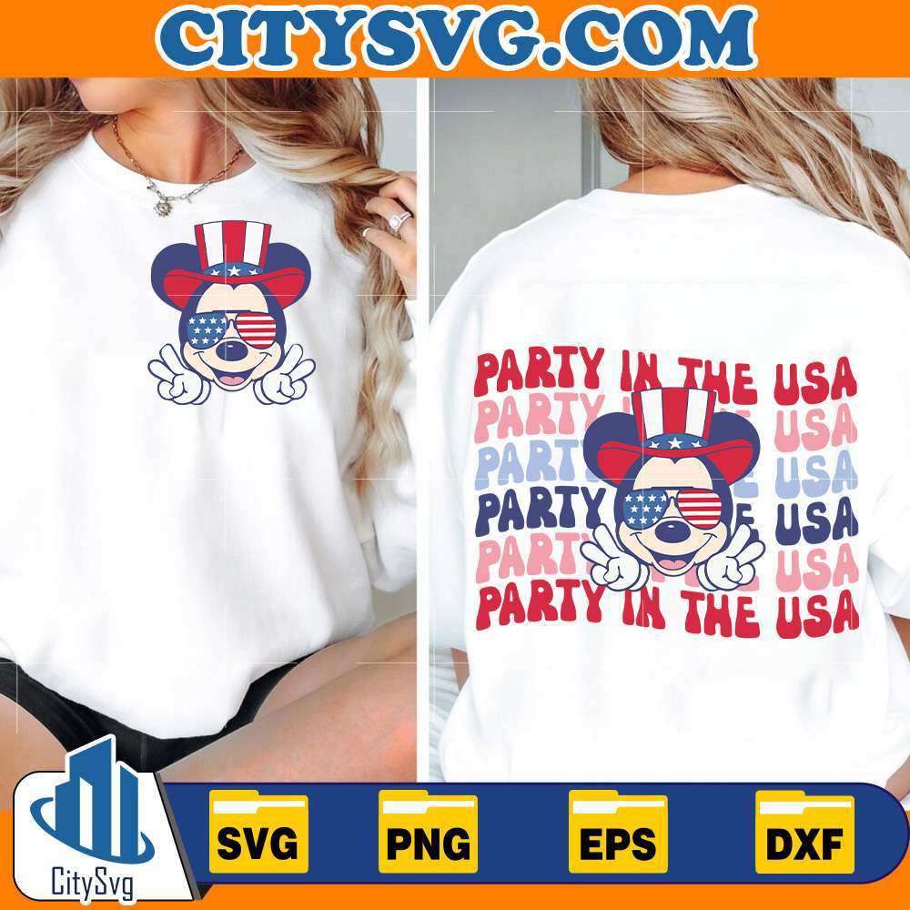 Mickey-Party-In-The-Usa-4th-Of-July-Svg