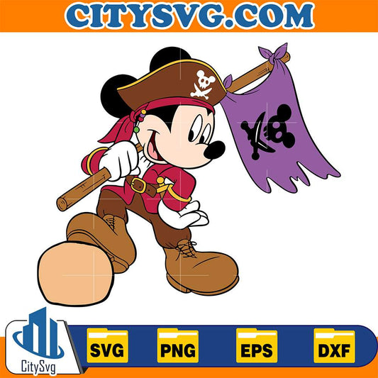 Mickey-Pirates-Cruise-Svg