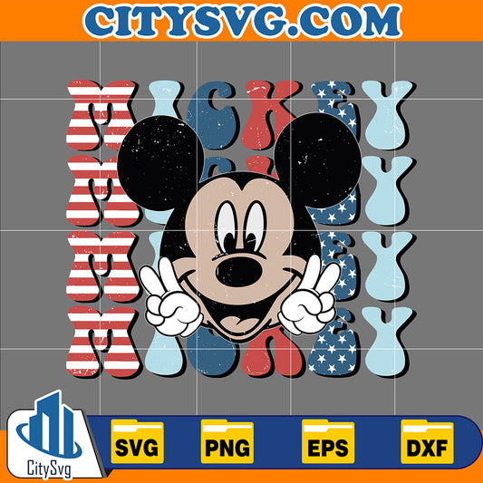 Mickey4thofJulySvg