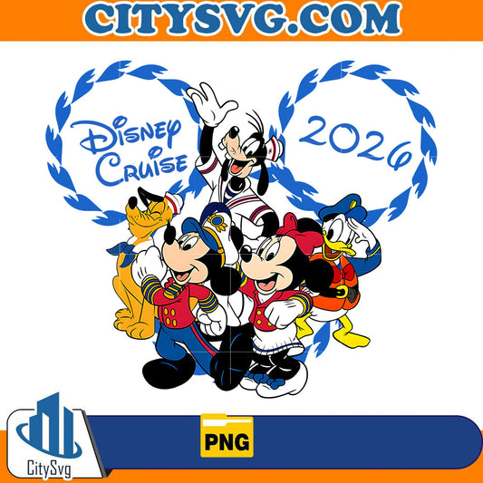 Disney Cruise Trip 2026 Png CitySvg
