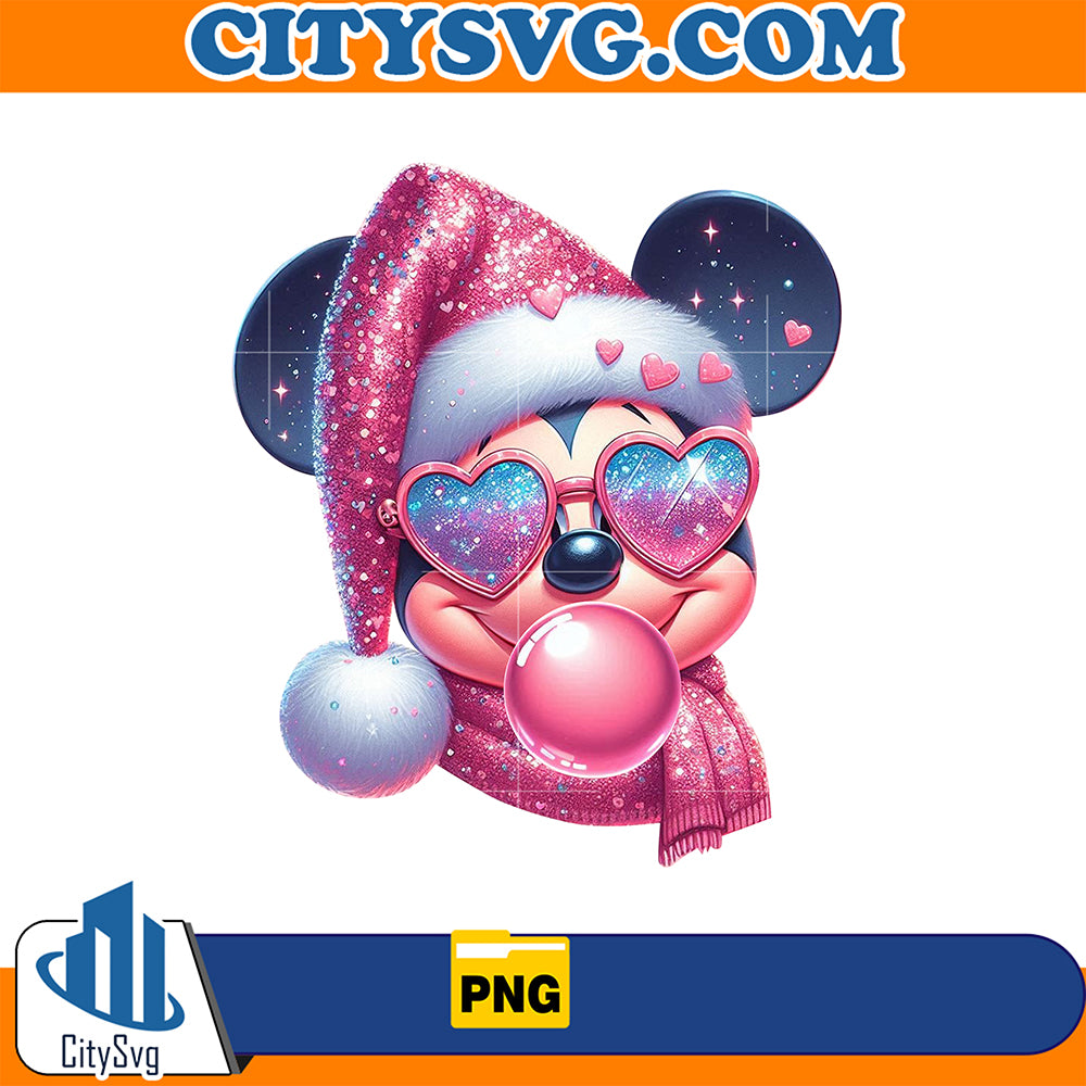 MickeyBlowingBubbleValentinePng_3