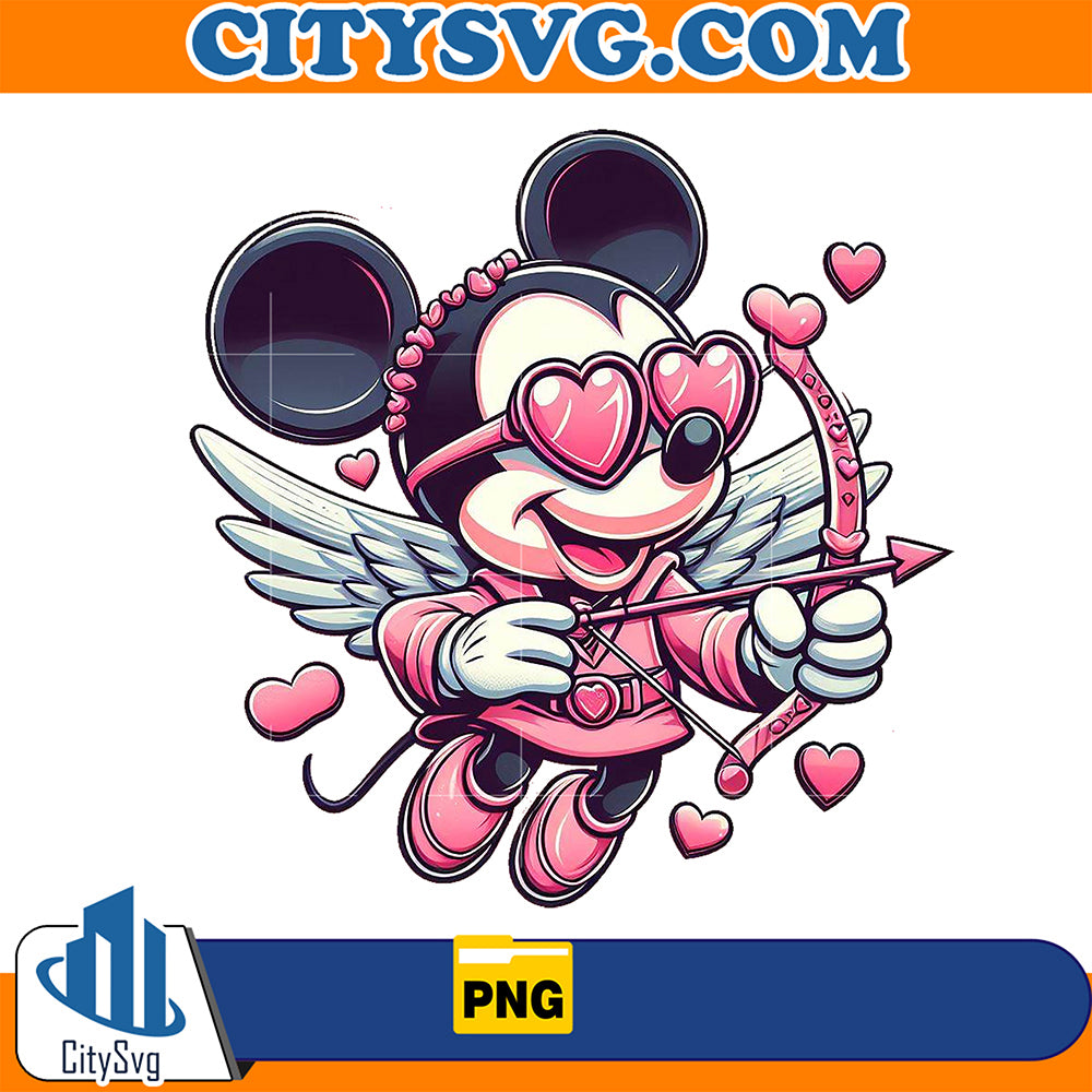 MickeyCupidValentinePng