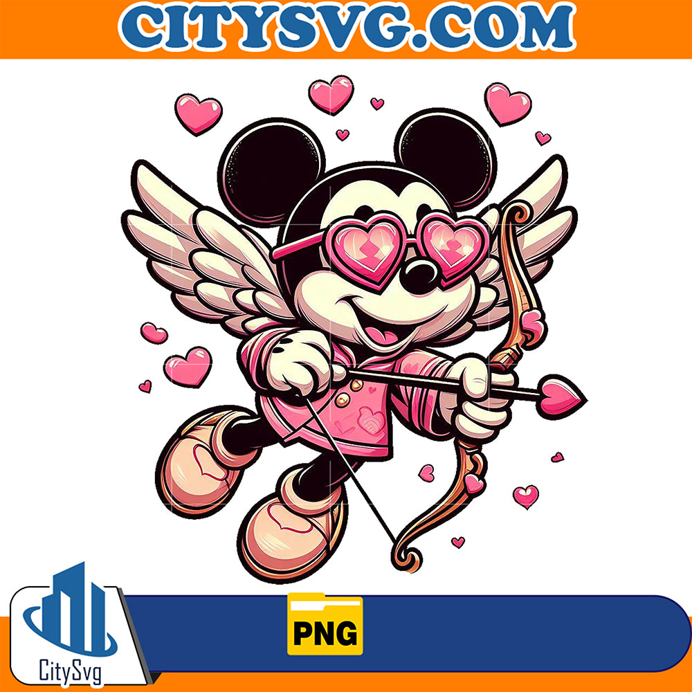 MickeyCupidValentinePng_4