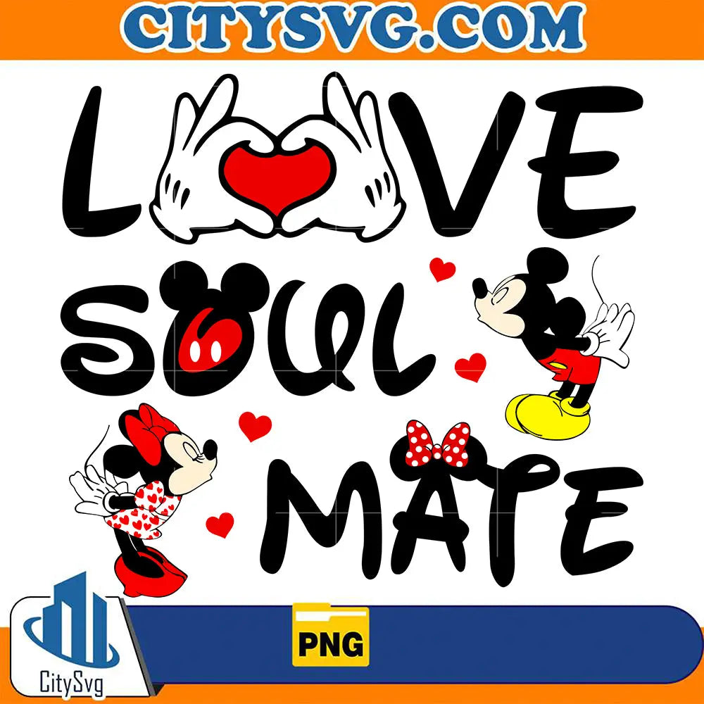 MickeyLoveSoulMateValentinePng