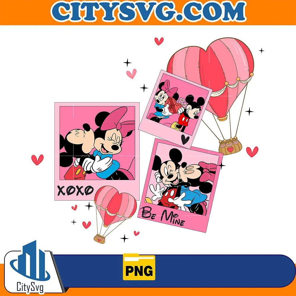 MickeyMinnieMouseCoupleValentinePng