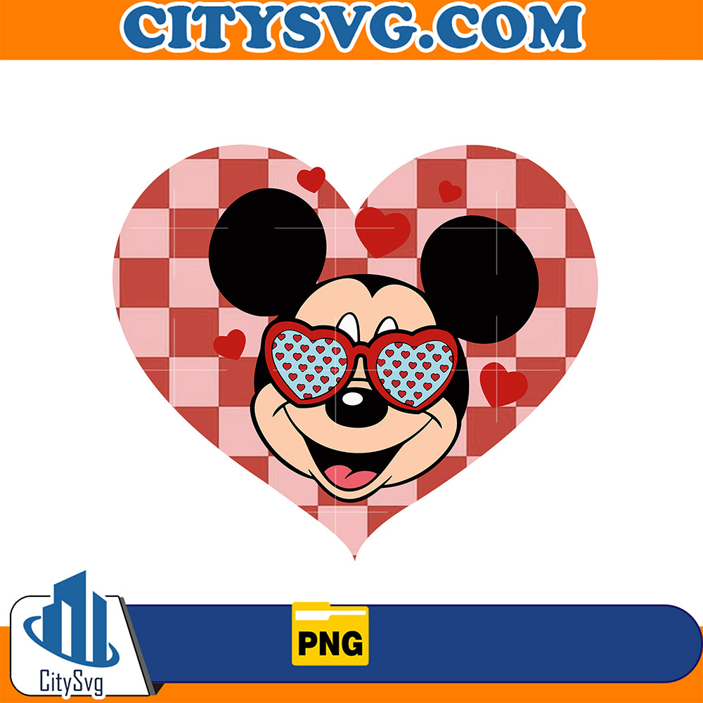 MickeyMouseValentine_sDayHeartPng