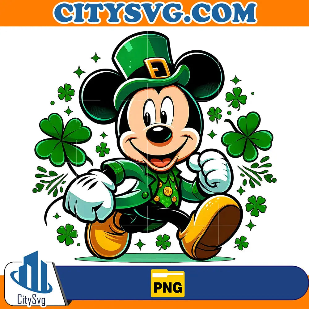 MickeyStPatricksDayLuckyMousePng_1