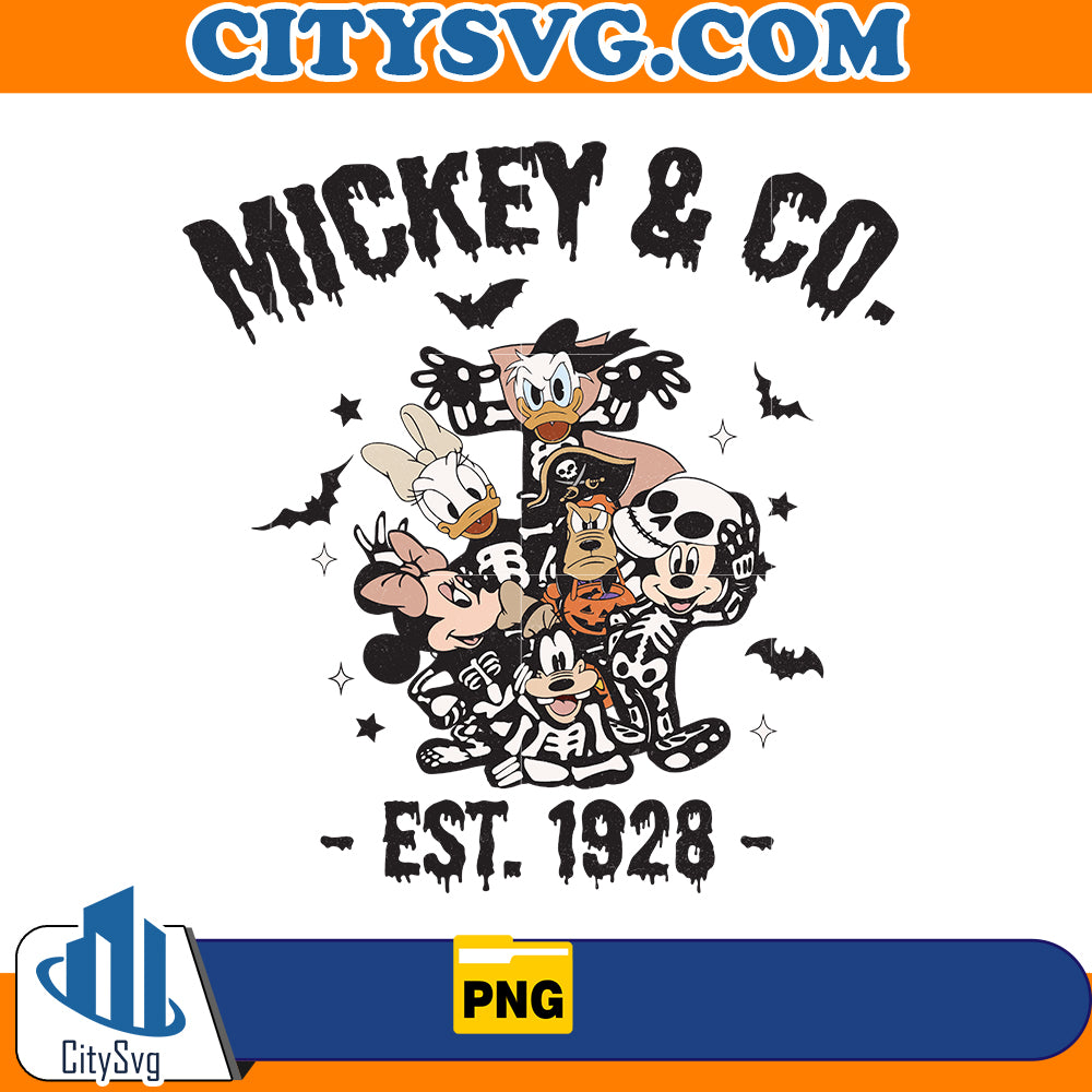 Mickey & Co Est 1928 Png