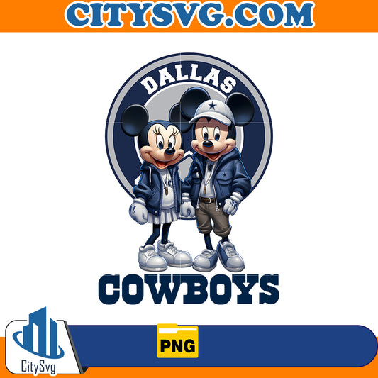 Mickey Minnie Dallas Cowboys Png