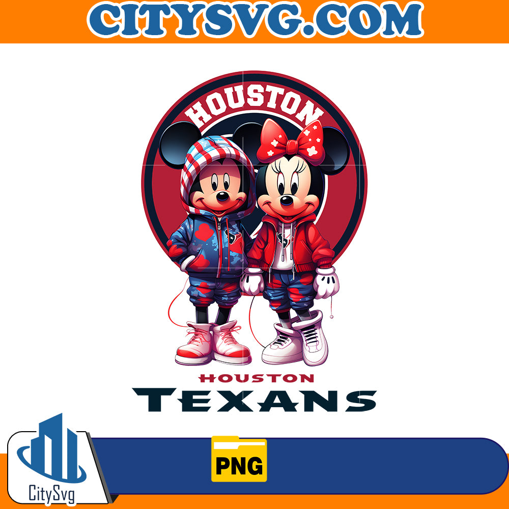 Mickey Minnie Houston Texans Png