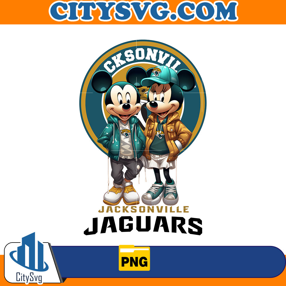 Mickey Minnie Jacksonville Jaguars Png