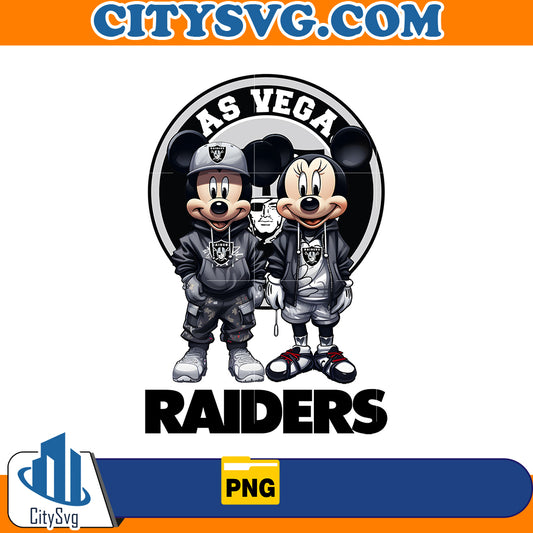 Mickey Minnie Las Vegas Raiders Png