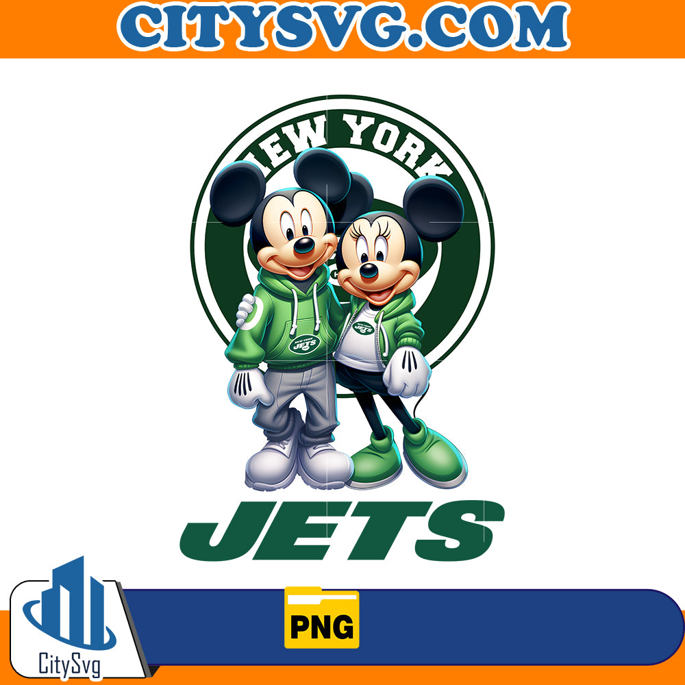 Mickey Minnie New York Jets Png