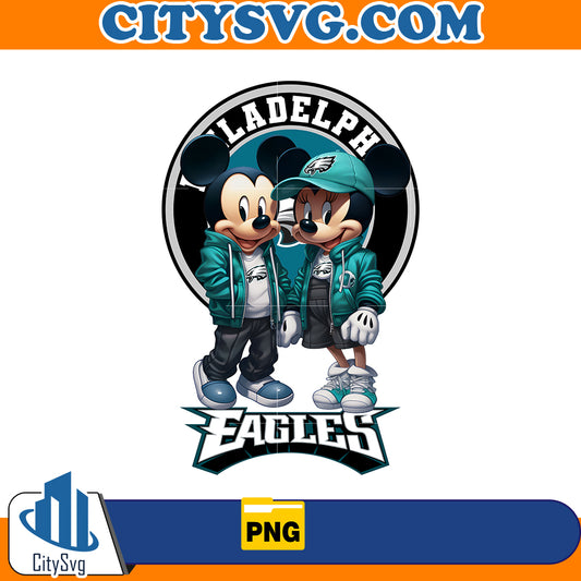 Mickey Minnie Philadelphia Eagles Png