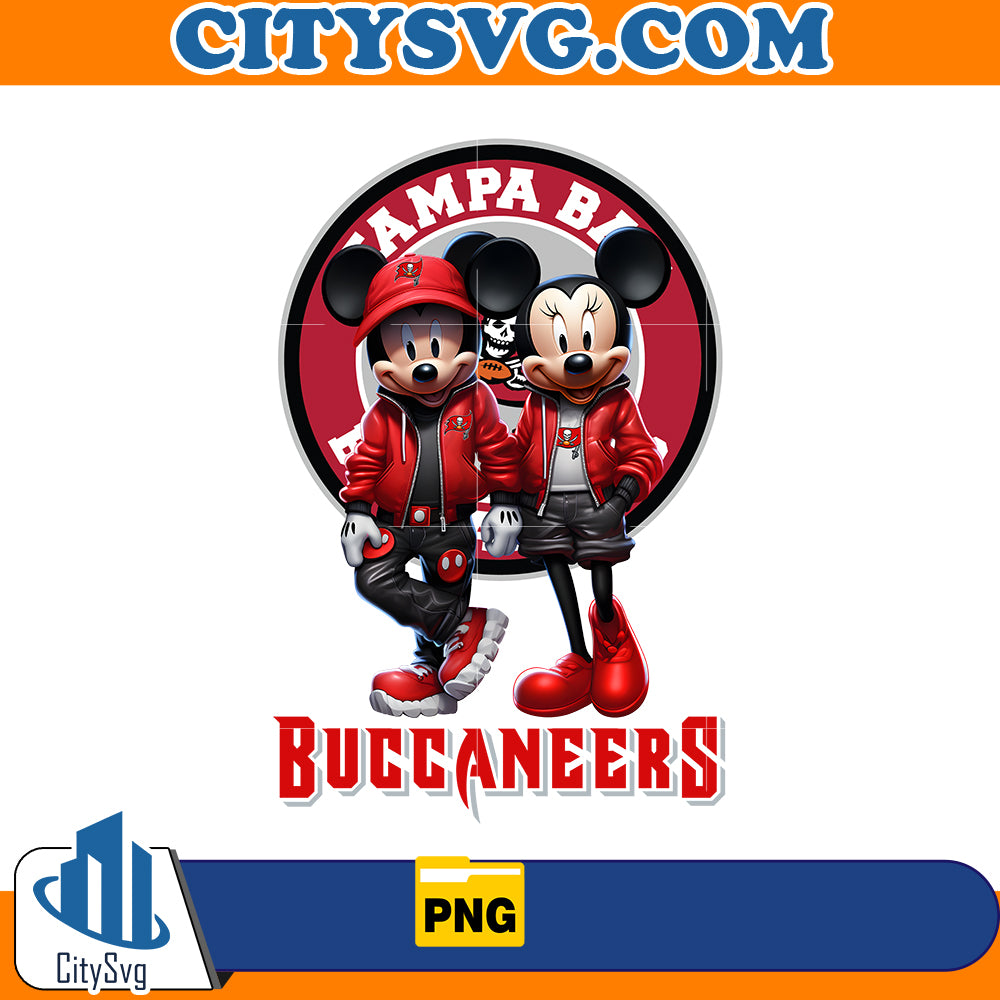 Mickey Minnie Tampa Bay Buccaneers Png