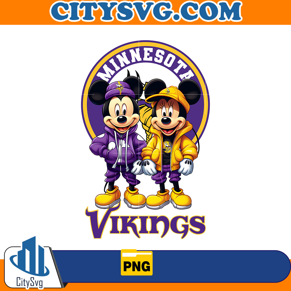 Mickey Minnie Vikings Png