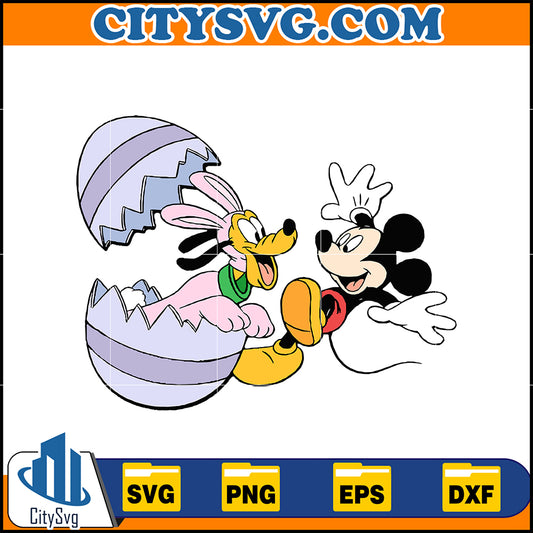 Mickey_PlutoEasterSvg