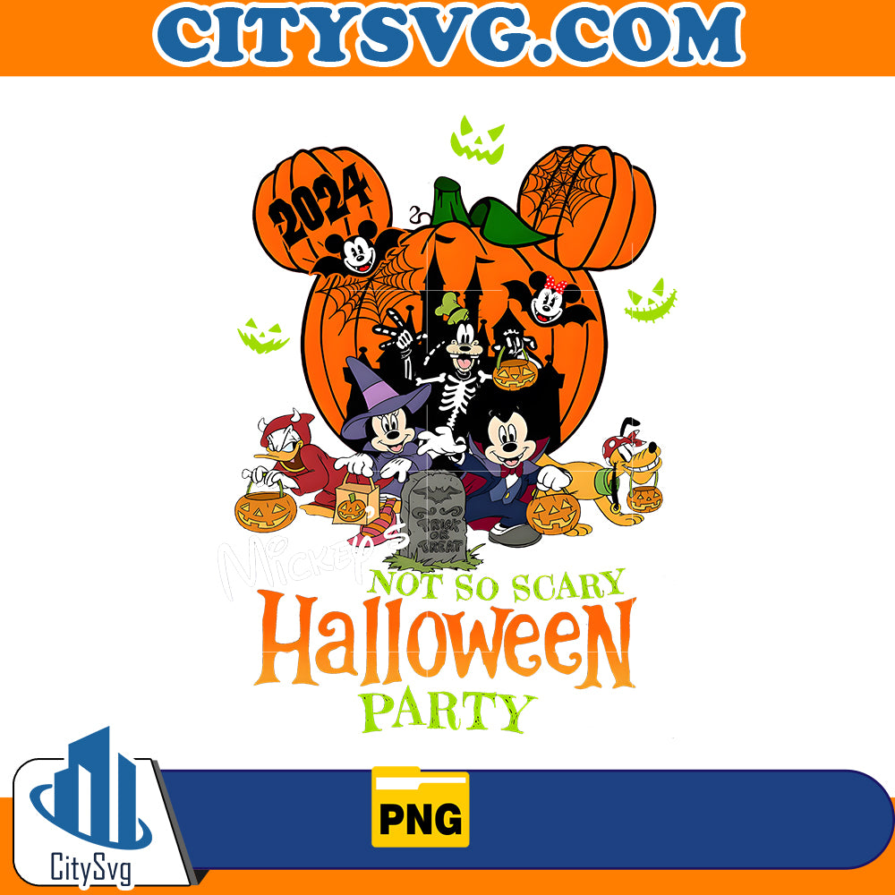 Mickey's Not-So-Scary Halloween Party png