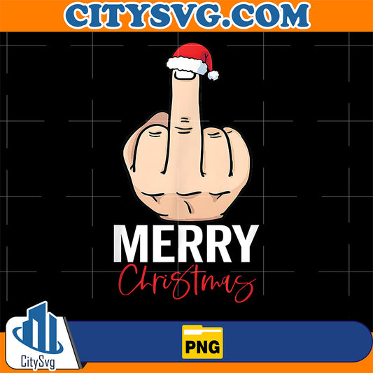 Middle-Finger-Merry-Christmas-Png