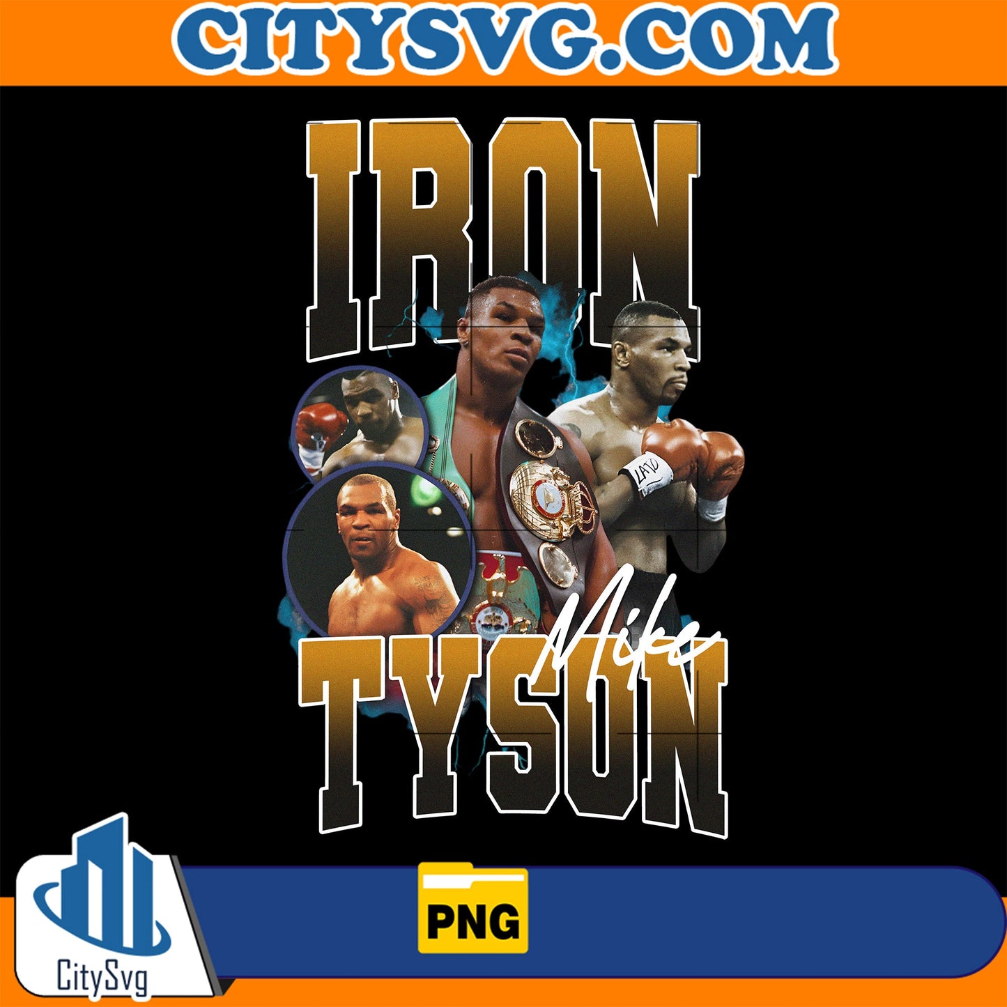 Iron Mike Tyson Png CitySvg