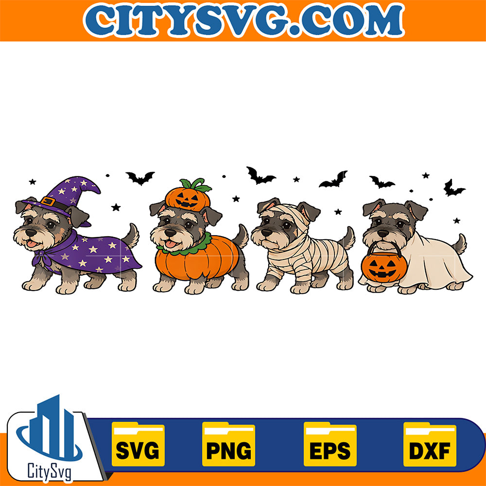 Miniature-Schnauzer-Ghost-Pumpkin-Dog-Halloween-Svg