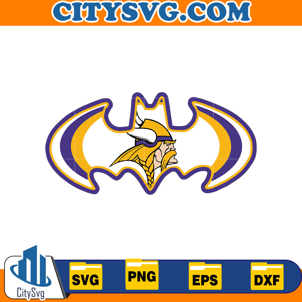 Bat Minnesota Vikings Svg