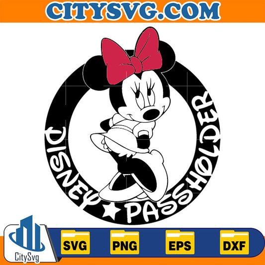 Minnie-Passholder-Svg