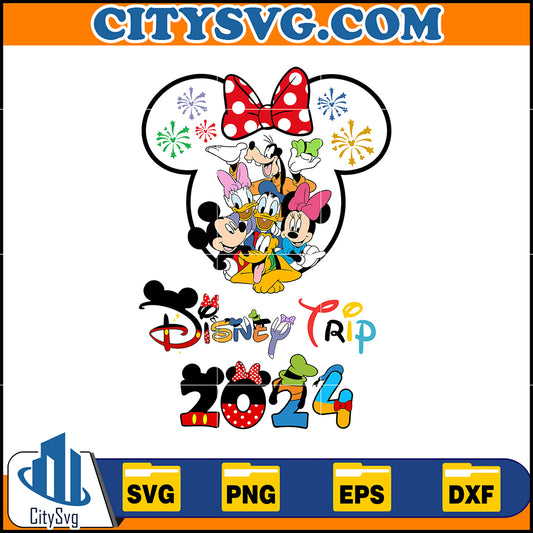 MinnieDisneyTrip2024Svg