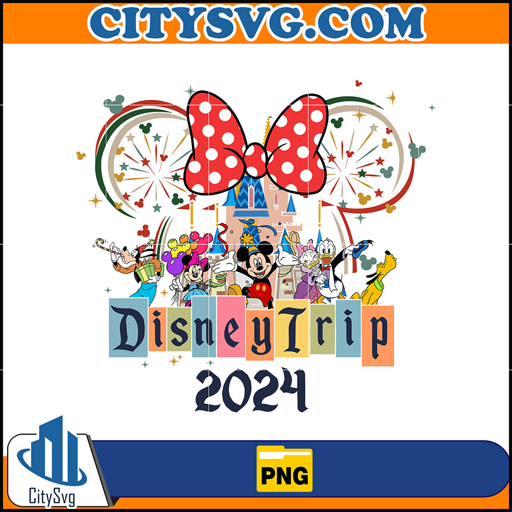 MinnieDisneyTripFamilyTrip2024Png