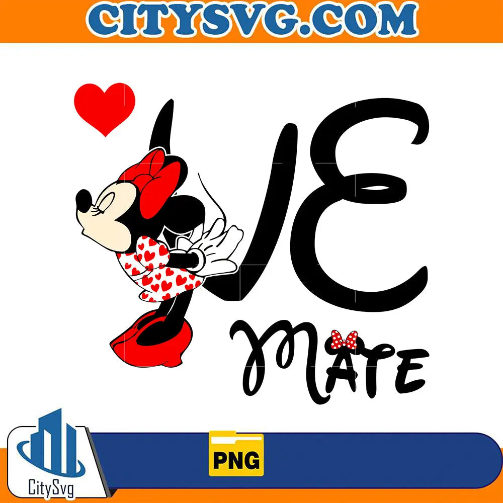 MinnieLoveMateValentinePng