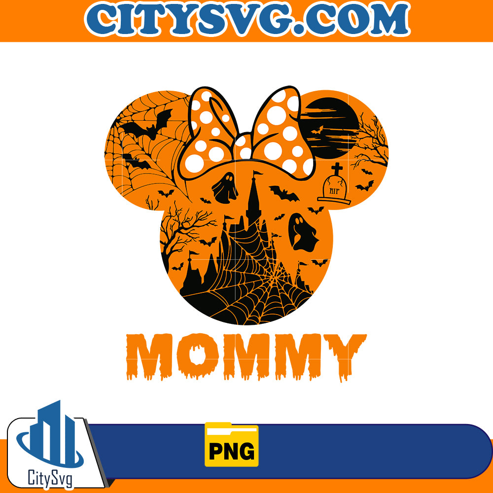 Minnie Mommy Halloween Png