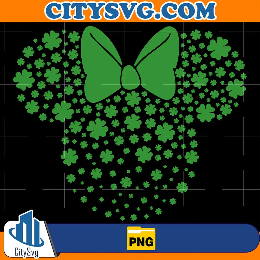 MinnieMouseStPatricksDayPng