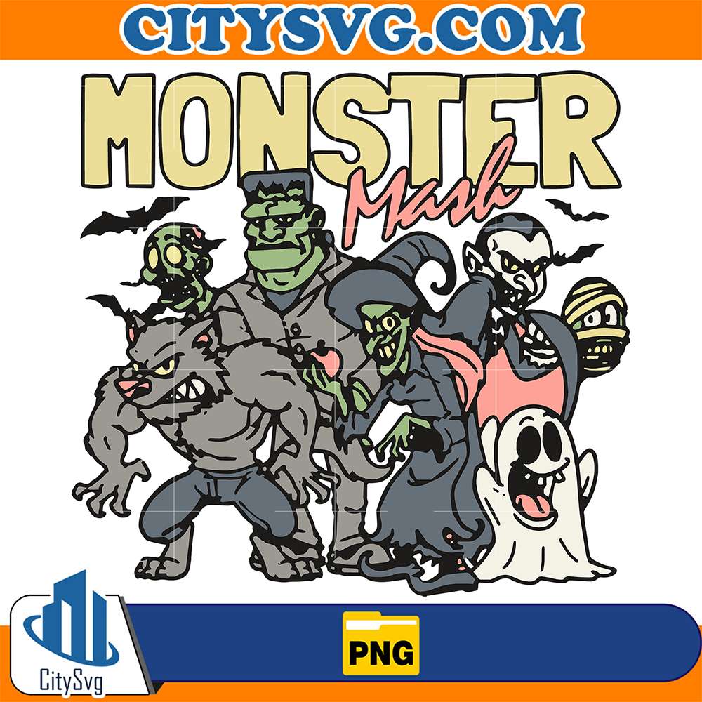 Monster-Mash-Halloween-Png-1