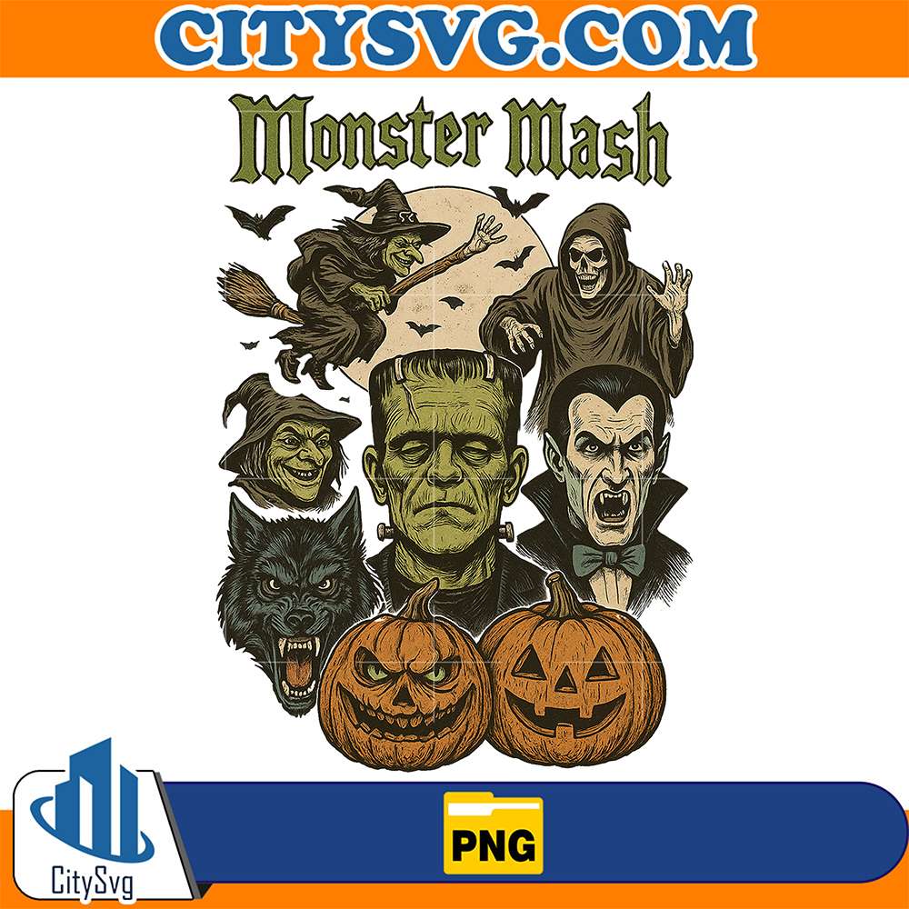 Monster-Mash-Halloween-Png-2