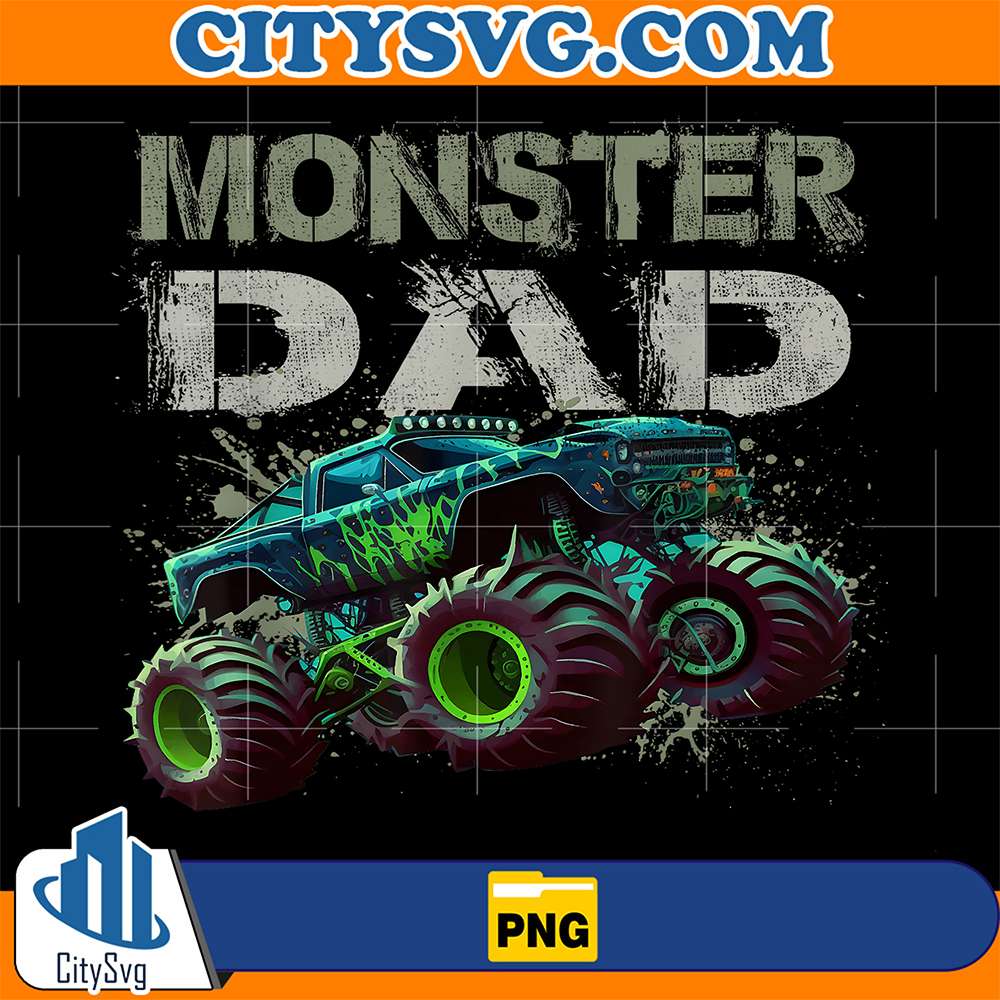 Monster-Truck-Dad-Png